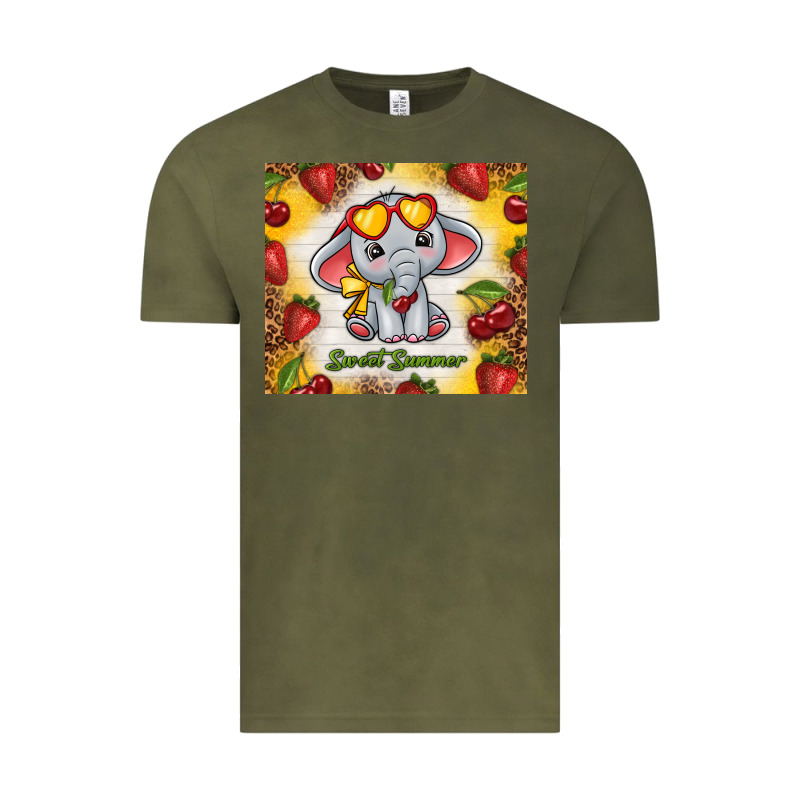 Sweet Summer Cute Elephant Vintage Tee by TumblerDesignByShophia | Teevron