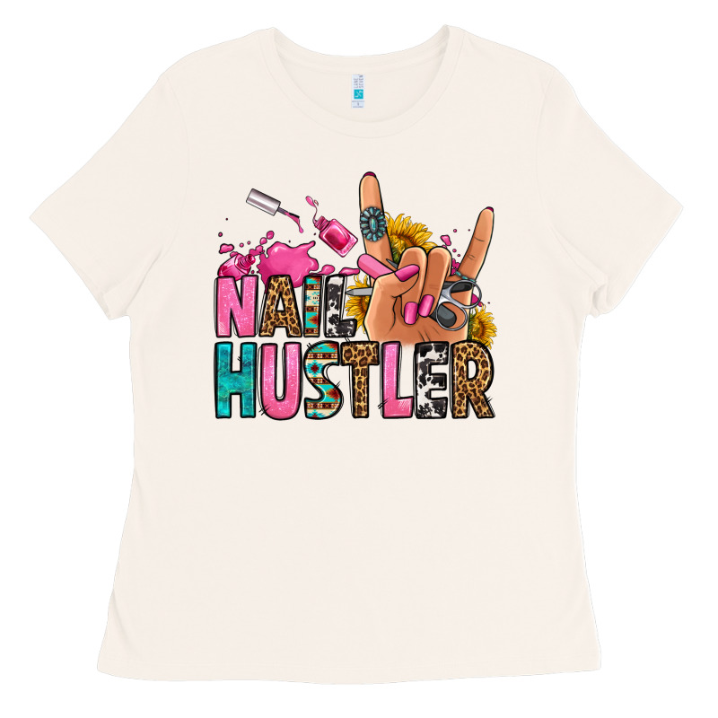 Nail Hustler Ladies Tee by Jasminsmagicworld | Teevron