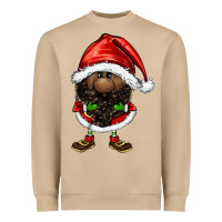 Afro Santa Gnomes Heavyweight Sweatshirt | Teevron