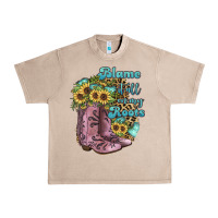 French Oak Blame It All On My Roots Urban Heavy Tee - JahusDesignShop