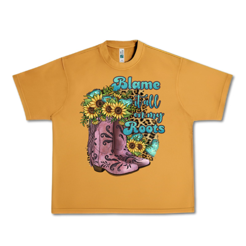 Blame It All On My Roots Urban Heavy Tee by JahusDesignShop | Teevron