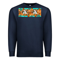 Navy Goat Family Fall Premium Sweatshirt - Artiststas