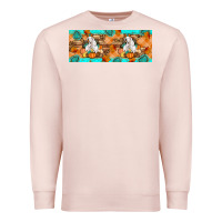 Pale Pink Goat Family Fall Premium Sweatshirt - Artiststas