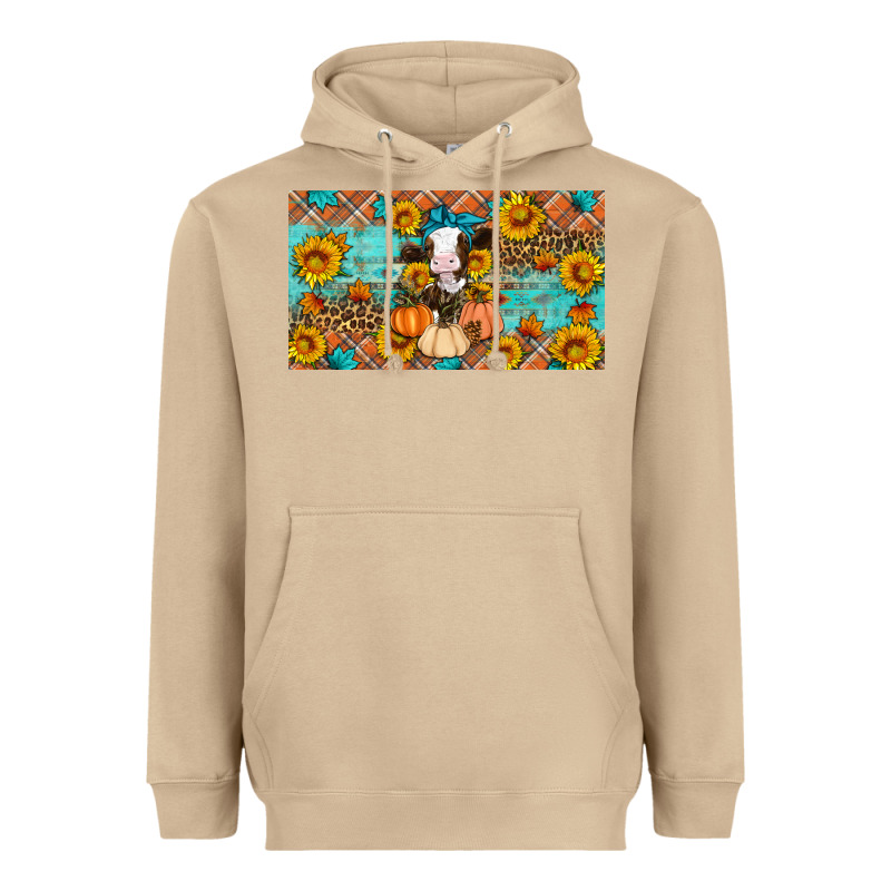 Fall Cow Heavyweight Hoodie by Artiststas | Teevron