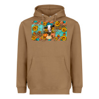 Toasted Coconut Fall cow Heavyweight Hoodie - Artiststas