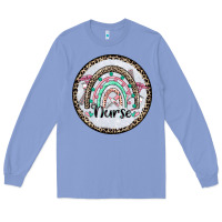 Colony Blue nurse coaster Long Sleeve Tee - CowGirlArtShop