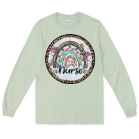 Matcha nurse coaster Long Sleeve Tee - CowGirlArtShop