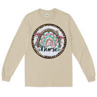 Mushroom nurse coaster Long Sleeve Tee - CowGirlArtShop