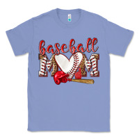 Colony Blue Baseball Mom Classic Tee - NancyCooperArtShop