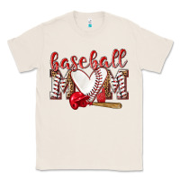 Natural Baseball Mom Classic Tee - NancyCooperArtShop