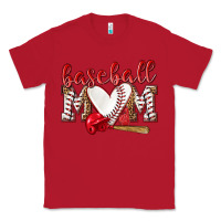 Red Baseball Mom Classic Tee - NancyCooperArtShop