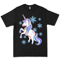 Black Winter unicorn Premium Tee - Artiststas
