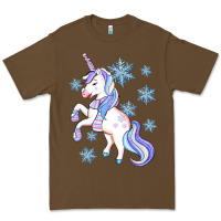 Cacao Winter unicorn Premium Tee - Artiststas