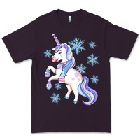 Plum Winter unicorn Premium Tee - Artiststas