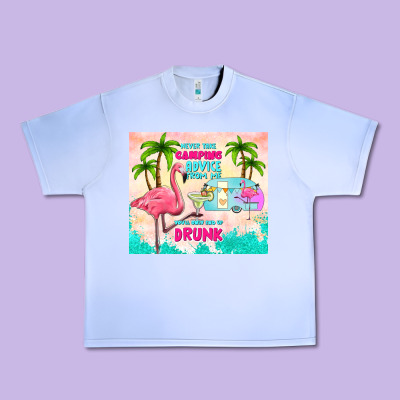 Never Take Camping Advice From Me Urban Heavy Tee Designed By Tumblerdesignbyshophia