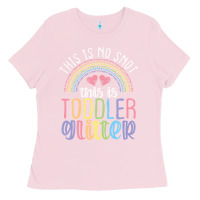Bubblegum Pink Daycare Provider Toddler No Snot Funny Childcare Teacher Ladies Tee - lanVoArt