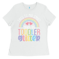 White Daycare Provider Toddler No Snot Funny Childcare Teacher Ladies Tee - lanVoArt