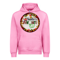 Fuchsia Pink santa's favorite custom medical occupation Urban Hoodie - AdoDesignShop