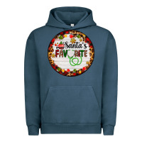 Pigment Midnight Navy santa's favorite custom medical occupation Urban Hoodie - AdoDesignShop