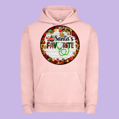 Santa's Favorite Custom Medical Occupation Urban Hoodie Designed By Adodesignshop