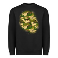 Black camouflage patch 3 Heavyweight Sweatshirt - BundleAndBundleShop