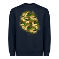 Navy camouflage patch 3 Heavyweight Sweatshirt - BundleAndBundleShop