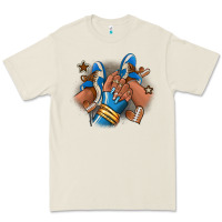 Bone Football afro girl sneakers Premium Tee - RanaPortraitStore