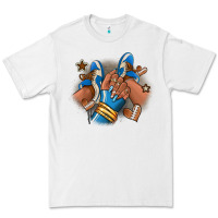 White Football afro girl sneakers Premium Tee - RanaPortraitStore