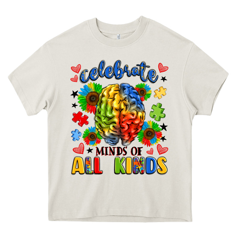 Celebrate Neurodiversity Heavy Core Tee by LillyAllenDesigns | Teevron