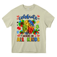 Mossy celebrate neurodiversity Heavy Core Tee - LillyAllenDesigns