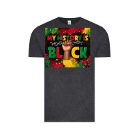 Vintage Black my history is black Vintage Tee - TumblerDesignByShophia