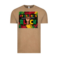 Vintage Coffee my history is black Vintage Tee - TumblerDesignByShophia