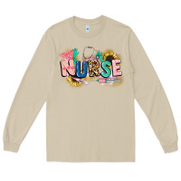 Mushroom nurse Long Sleeve Tee - CowGirlArtShop