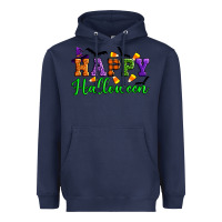 Navy Happy halloween Heavyweight Hoodie - Artiststas