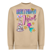 Mushroom birthday girl 1 Heavyweight Sweatshirt - BundleAndBundleShop