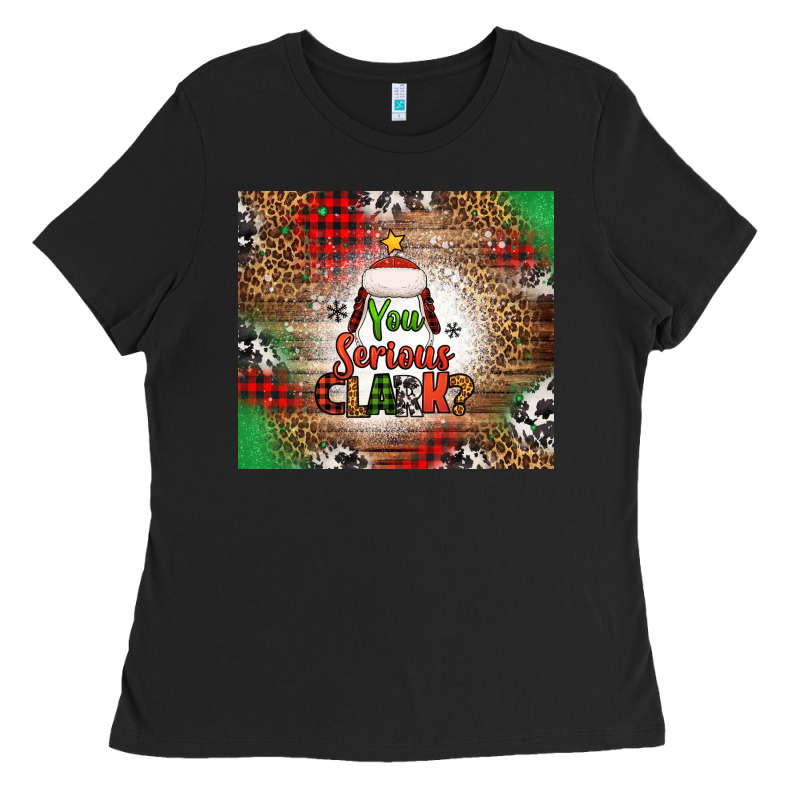 You Serious Clark Christmas Tree Ladies Tee by Jasminsmagicworld | Teevron