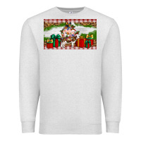 Oatmeal Heather Stocked christmas farm Premium Sweatshirt - Artiststas