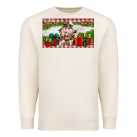 Sandshell Stocked christmas farm Premium Sweatshirt - Artiststas
