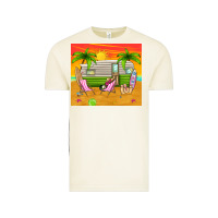Vintage Arctic summer caravan Vintage Tee - TumblerDesignByShophia