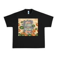 Black all the plaid and pumpkin things Urban Heavy Tee - TumblerDesignByShophia