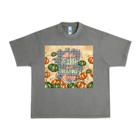All The Plaid And Pumpkin Things Urban Heavy Tee | Teevron