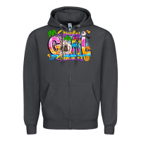 Smoke spooky girl summer Zipper Hoodie - CowhideDigitalArt