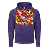 Cloud Purple bandana and cowhide pattern Vintage Hoodie - TumblerDesignByShophia