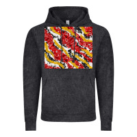Vintage Black bandana and cowhide pattern Vintage Hoodie - TumblerDesignByShophia
