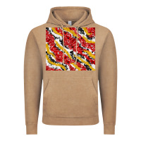 Vintage Coffee bandana and cowhide pattern Vintage Hoodie - TumblerDesignByShophia