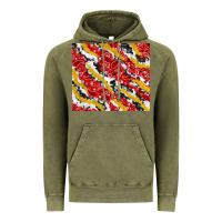 Vintage Olive bandana and cowhide pattern Vintage Hoodie - TumblerDesignByShophia