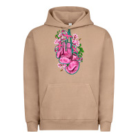 Pigment Burro cancer boxing gloves with ribbon Urban Hoodie - AdoDesignShop