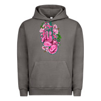 Pigment Tornado cancer boxing gloves with ribbon Urban Hoodie - AdoDesignShop