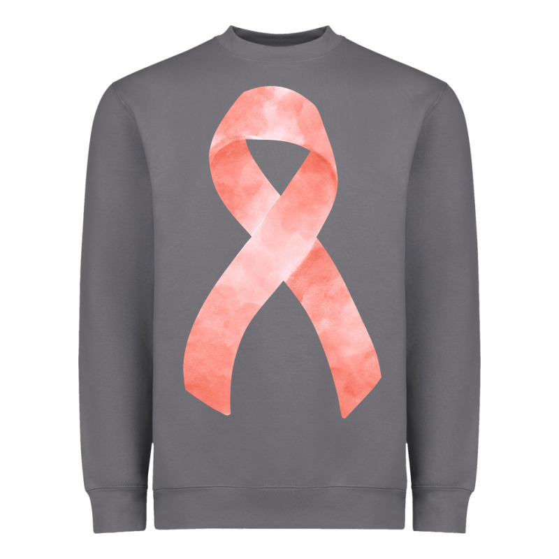 Uterine Or Endometrial Cancer Ribbon Heavyweight Sweatshirt by FaDigitalArtStudio | Teevron