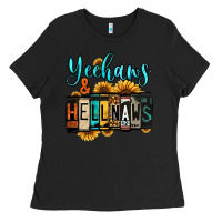 Black yeehaws and hellnaws Ladies Tee - Jasminsmagicworld
